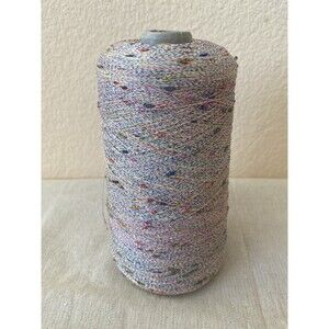 Fancy Cone Yarn Colorful Slub Yarn Thread Clothes Needlework 450g Very Fine #519